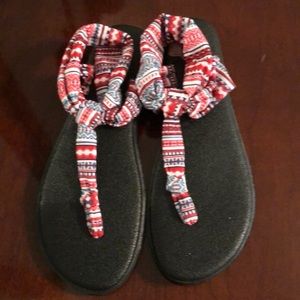 Brand new sanuk yoga mat slings